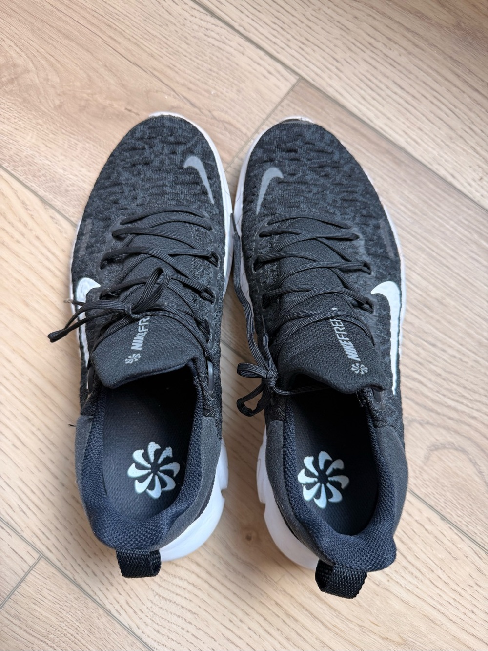 Nike Free RN 5.0 Next Nature Womens Shoes in Black, Size 9.5